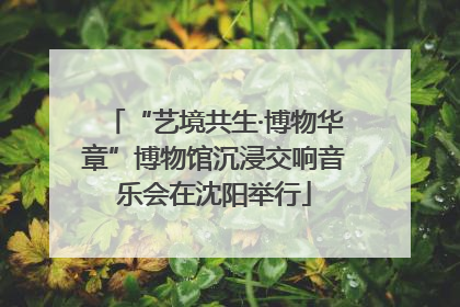 “艺境共生·博物华章”博物馆沉浸交响音乐会在沈阳举行