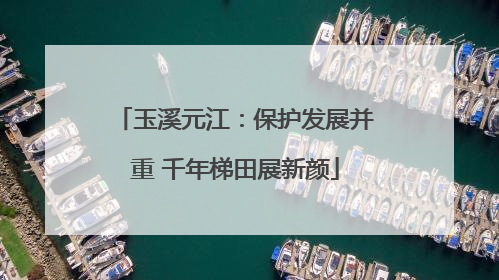 玉溪元江：保护发展并重 千年梯田展新颜