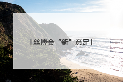 丝博会“新”意足