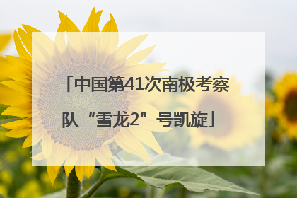 中国第41次南极考察队“雪龙2”号凯旋