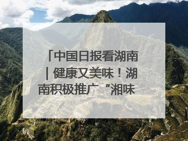 中国日报看湖南｜健康又美味！湖南积极推广“湘味减脂餐”