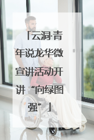 云洞·青年说龙华微宣讲活动开讲“向绿图强”