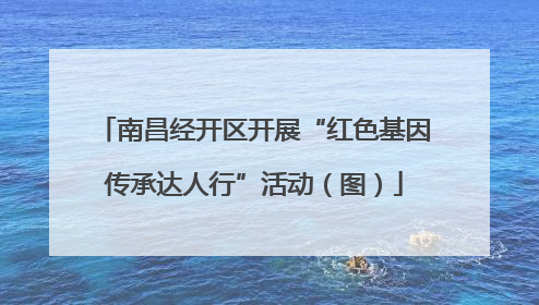 南昌经开区开展“红色基因传承达人行”活动（图）