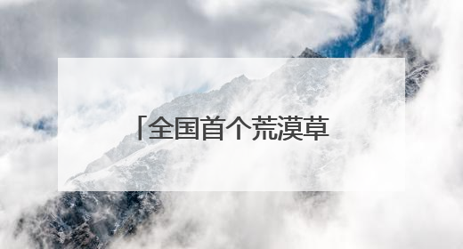 全国首个荒漠草原“草光互补”项目在达茂旗试点