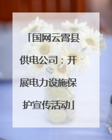 国网云霄县供电公司：开展电力设施保护宣传活动