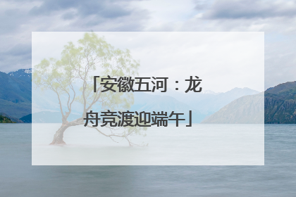 安徽五河：龙舟竞渡迎端午