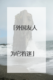 外国友人为它着迷