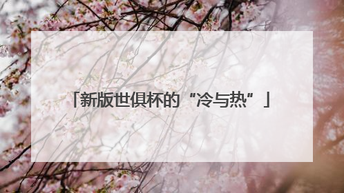 新版世俱杯的“冷与热”