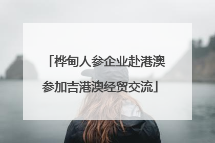 桦甸人参企业赴港澳参加吉港澳经贸交流