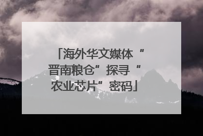 海外华文媒体“晋南粮仓”探寻“农业芯片”密码