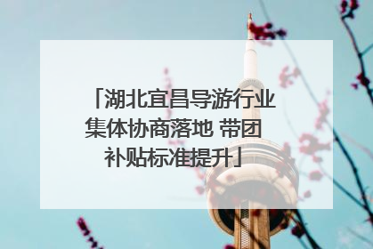 湖北宜昌导游行业集体协商落地 带团补贴标准提升