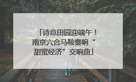 诗意田园迎端午！南京六合马鞍奏响“甜蜜经济”交响曲