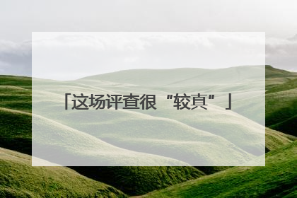 这场评查很“较真”