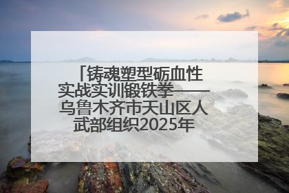 铸魂塑型砺血性 实战实训锻铁拳——乌鲁木齐市天山区人武部组织2025年度民兵集中轮训