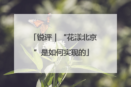 锐评｜“花漾北京”是如何实现的