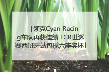 领克Cyan Racing车队再获佳绩 TCR世巡赛西班牙站包揽六座奖杯