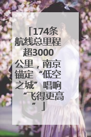 174条航线总里程超3000公里，南京锚定“低空之城”唱响“飞得更高”