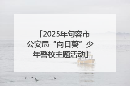 2025年句容市公安局“向日葵”少年警校主题活动